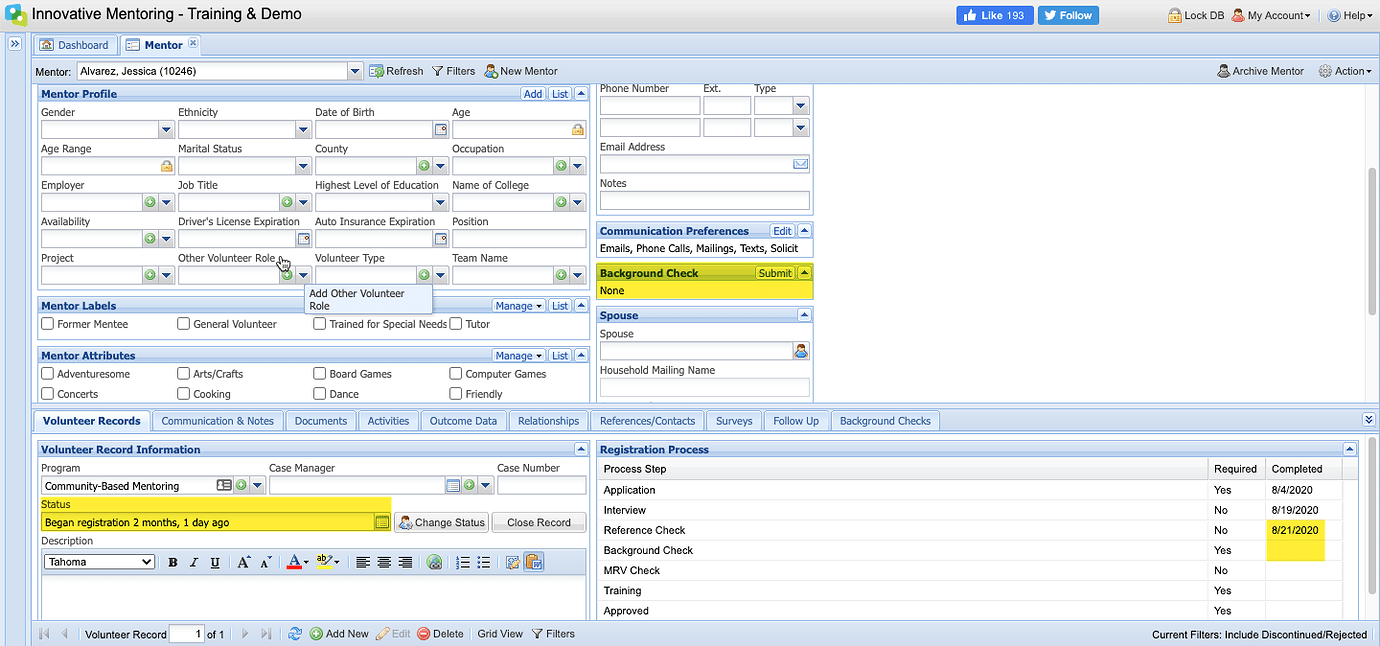 How do I know when a Background Check will be Ordered